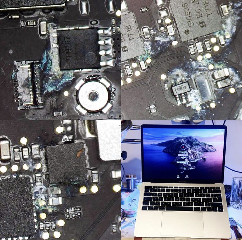 MacBook Water Damage Repair